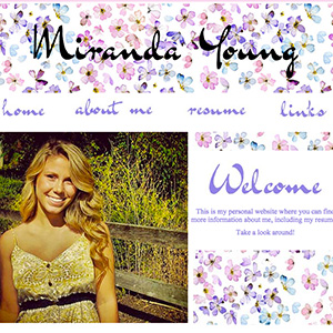 Miranda Young Web Resume