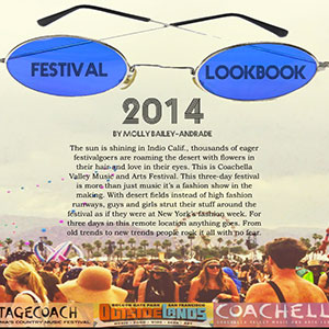 Festival Lookbook magazine spread 