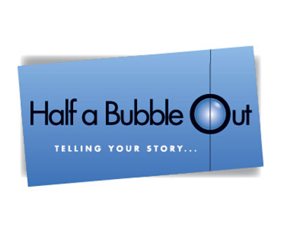 Half a Bubble Out Logo